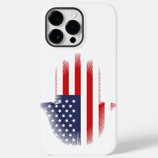 Amerikaanse vlag Case-Mate iPhone case (Achterkant)