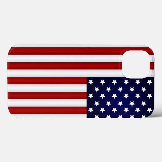 Amerikaanse vlag Case-Mate iPhone case (Achterkant (horizontaal))