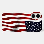 Amerikaanse vlag Case-Mate iPhone case (Achterkant (horizontaal))