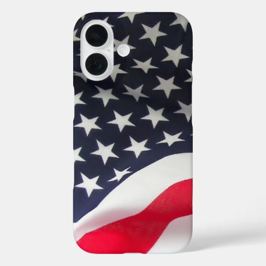 Amerikaanse vlag Case-Mate iPhone case (Achterkant)