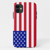 Amerikaanse vlag Case-Mate iPhone case (Achterkant)