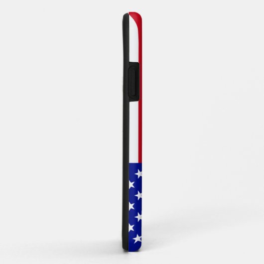 Amerikaanse vlag Case-Mate iPhone case (Achterkant/rechts)