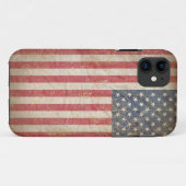 Amerikaanse vlag Case-Mate iPhone case (Achterkant (horizontaal))