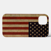  Amerikaanse vlag Case-Mate iPhone Case (Achterkant (horizontaal))