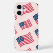  Amerikaanse vlag Case-Mate iPhone Case (Achterkant)