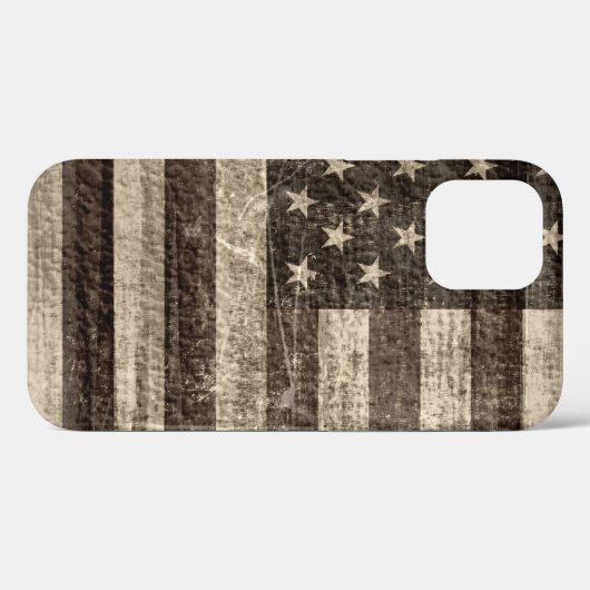 Amerikaanse vlag  Case-Mate iPhone case (Achterkant (horizontaal))