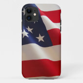 Amerikaanse vlag Case-Mate iPhone case (Achterkant)