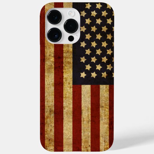  Amerikaanse vlag Case-Mate iPhone Case (Achterkant)