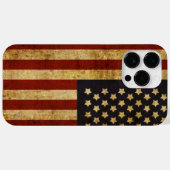  Amerikaanse vlag Case-Mate iPhone Case (Achterkant (horizontaal))