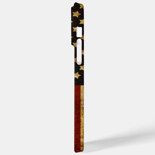  Amerikaanse vlag Case-Mate iPhone Case (Achterkant / Links)