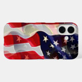 Amerikaanse vlag Case-Mate iPhone case (Achterkant (horizontaal))