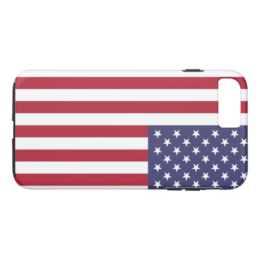 Amerikaanse vlag Case-Mate iPhone case (Achterkant (Horizontaal))