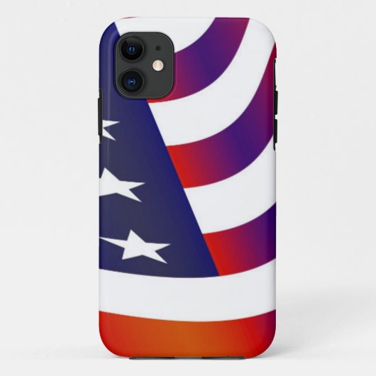 Amerikaanse vlag Case-Mate iPhone case (Achterkant)