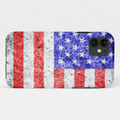 Amerikaanse vlag Case-Mate iPhone case (Achterkant (horizontaal))