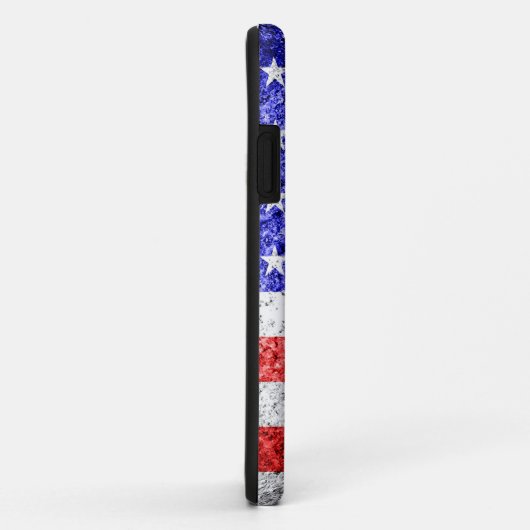 Amerikaanse vlag Case-Mate iPhone case (Achterkant/rechts)