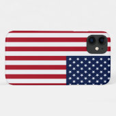 Amerikaanse vlag Case-Mate iPhone case (Achterkant (horizontaal))