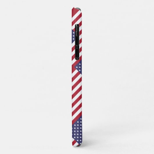 Amerikaanse vlag Case-Mate iPhone case (Achterkant/links)