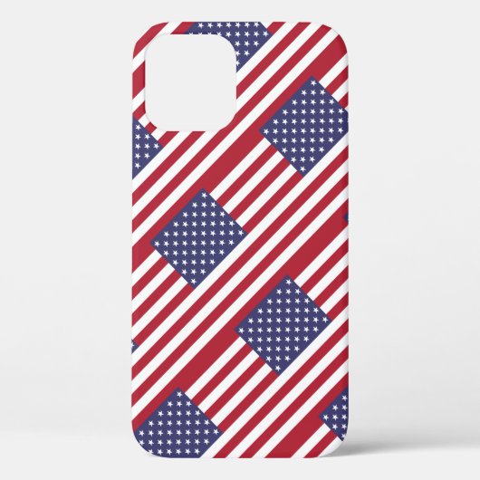 Amerikaanse vlag Case-Mate iPhone case (Achterkant)