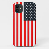 Amerikaanse vlag Case-Mate iPhone case (Achterkant)