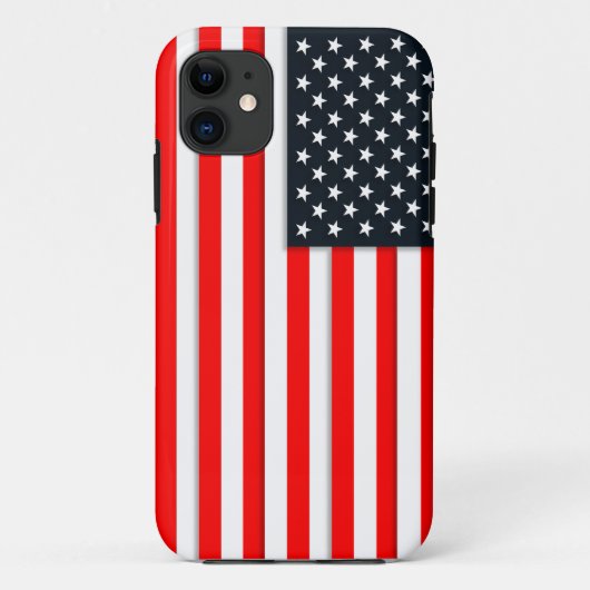 Amerikaanse vlag Case-Mate iPhone case (Achterkant)
