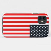 Amerikaanse vlag Case-Mate iPhone case (Achterkant (horizontaal))
