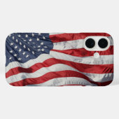 amerikaanse vlag Case-Mate iPhone case (Achterkant (horizontaal))