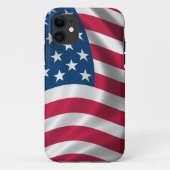 Amerikaanse vlag Case-Mate iPhone case (Achterkant)