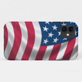 Amerikaanse vlag Case-Mate iPhone case (Achterkant (horizontaal))