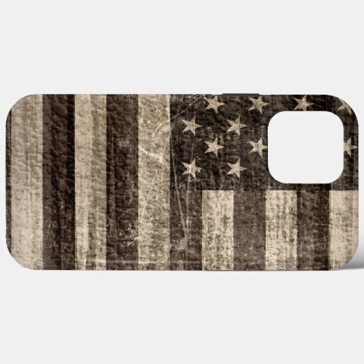 Amerikaanse vlag  Case-Mate iPhone case (Achterkant (horizontaal))