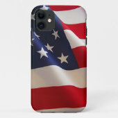 Amerikaanse vlag Case-Mate iPhone case (Achterkant)