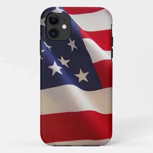 Amerikaanse vlag Case-Mate iPhone case (Achterkant)