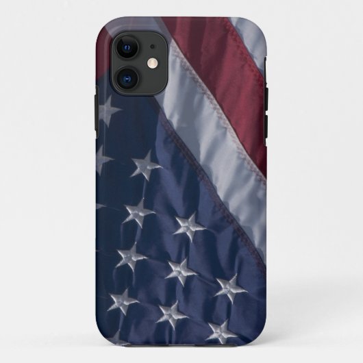 Amerikaanse vlag. Case-Mate iPhone case (Achterkant)