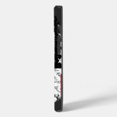  Amerikaanse vlag Case-Mate iPhone Case (Achterkant / Links)