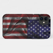 Amerikaanse vlag Case-Mate iPhone case (Achterkant (horizontaal))