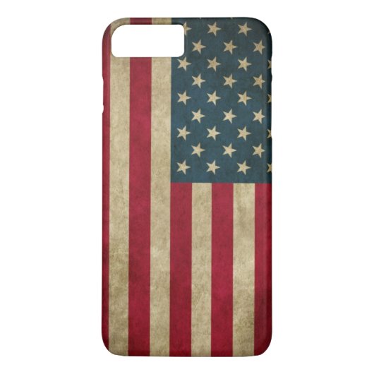  Amerikaanse vlag Case-Mate iPhone Case (Achterkant)