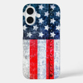 Amerikaanse vlag Case-Mate iPhone case (Achterkant)