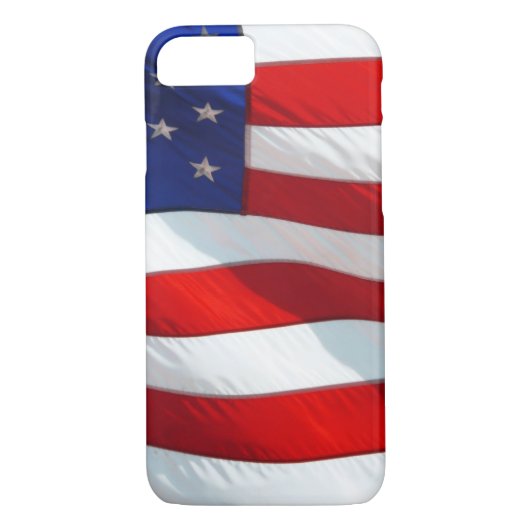 Amerikaanse vlag Case-Mate iPhone case (Achterkant)