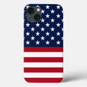 Amerikaanse vlag Case-Mate iPhone case (Achterkant)