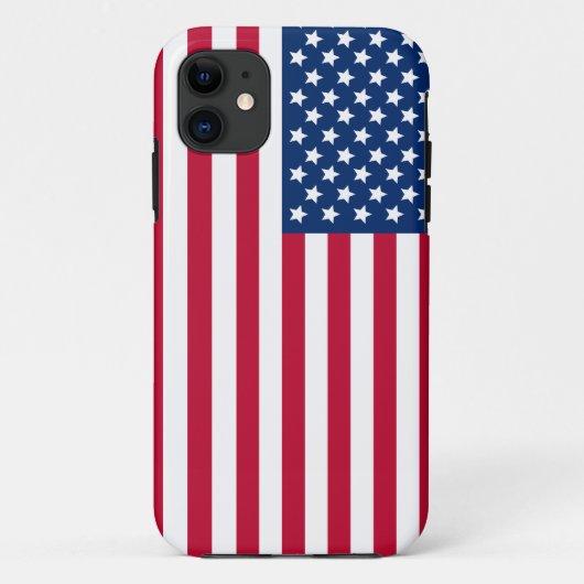 Amerikaanse vlag Case-Mate iPhone case (Achterkant)
