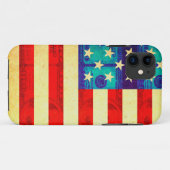 Amerikaanse vlag Case-Mate iPhone case (Achterkant (horizontaal))