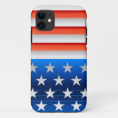 Amerikaanse vlag Case-Mate iPhone case (Achterkant)
