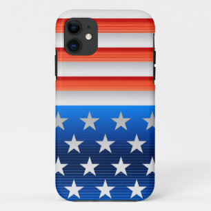Amerikaanse vlag iPhone 11 hoesje