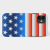 Amerikaanse vlag Case-Mate iPhone case (Achterkant (horizontaal))