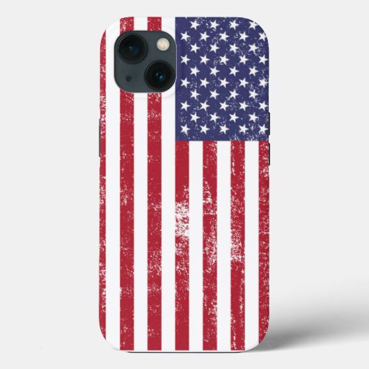 Amerikaanse vlag Case-Mate iPhone case (Achterkant)