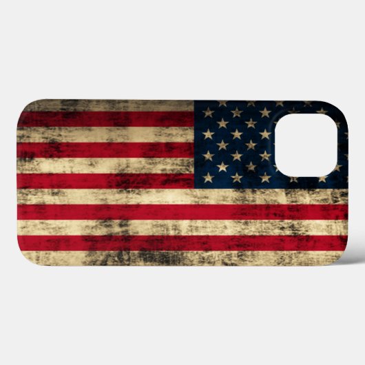 Amerikaanse vlag Case-Mate iPhone case (Achterkant (horizontaal))