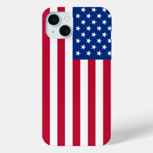 Amerikaanse vlag iPhone 15 mini hoesje