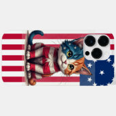 Amerikaanse vlag Case-Mate iPhone case (Achterkant (horizontaal))