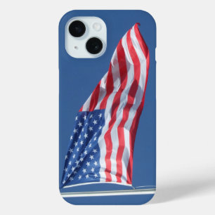 Amerikaanse vlag iPhone 15 case