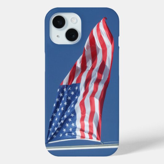 Amerikaanse vlag Case-Mate iPhone case (Achterkant)