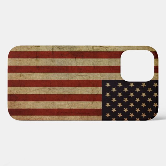 Amerikaanse vlag Case-Mate iPhone Case (Achterkant (horizontaal))